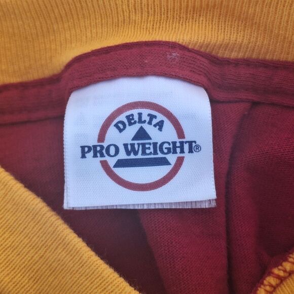 Vintage Aerosmith Tour Tee Delta Pro Weight T Shirt Crew Member Roadie sz L - Picture 8 of 11